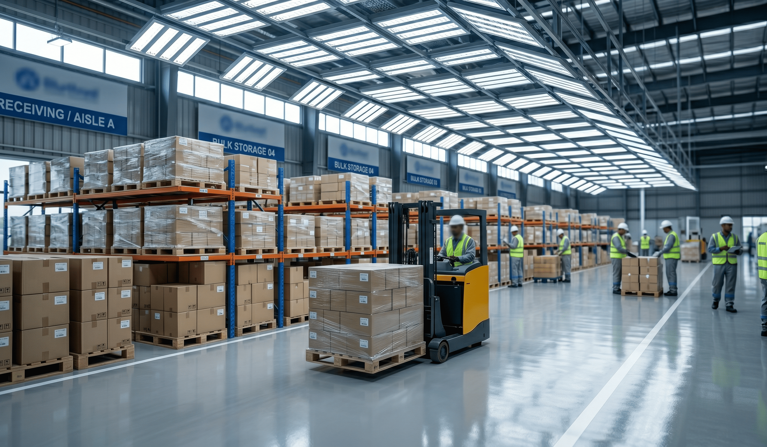 Modern customs bonded warehouse in Tamil Nadu managing domestic inventory with zero export obligations under Section 65.