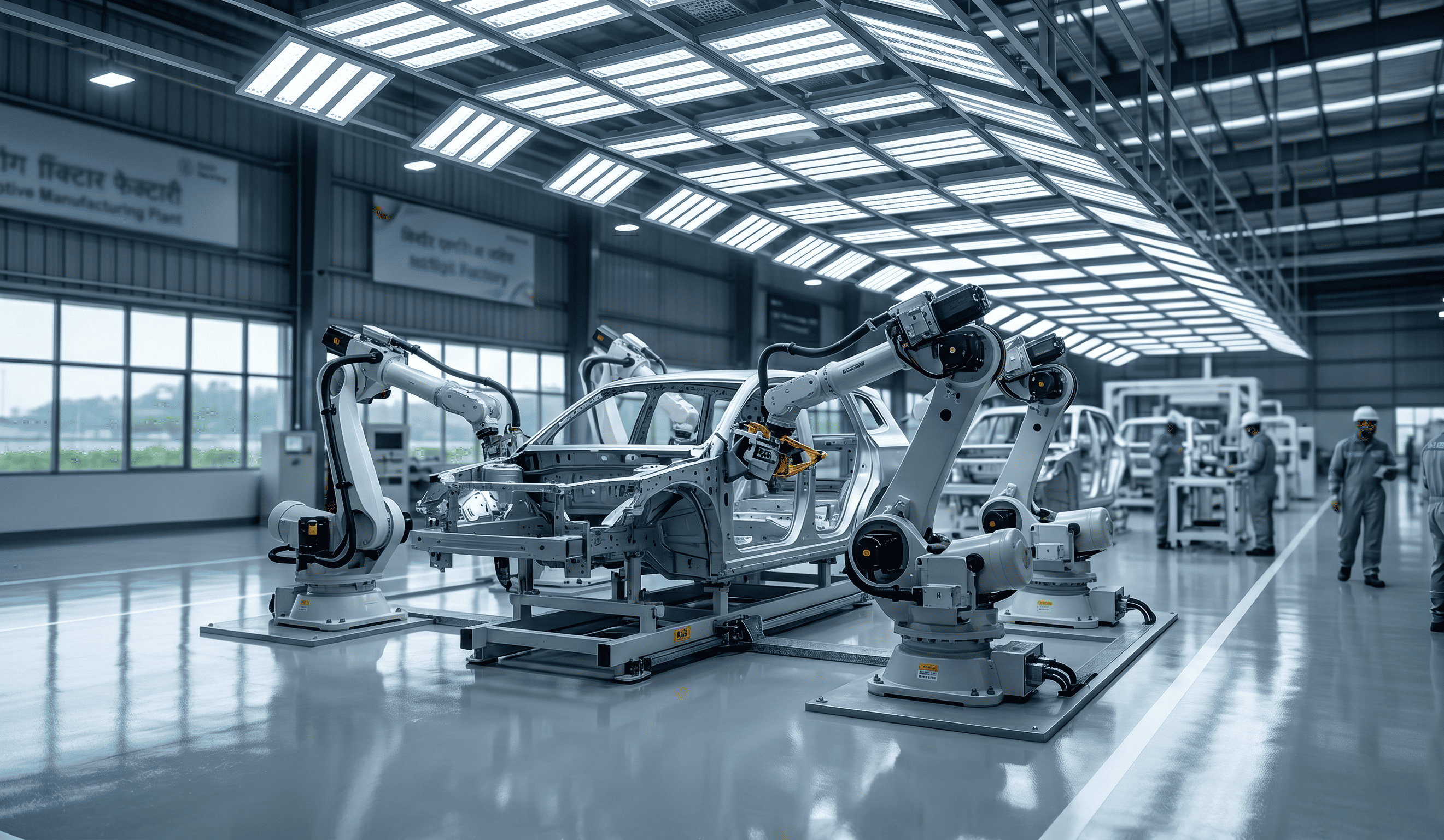 Automotive and electronics manufacturing facility in Chennai benefiting from MOOWR scheme duty deferment on capital goods.