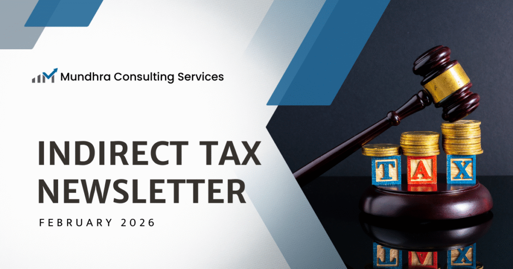 indirect Tax Newsletter February 2026 - MCS