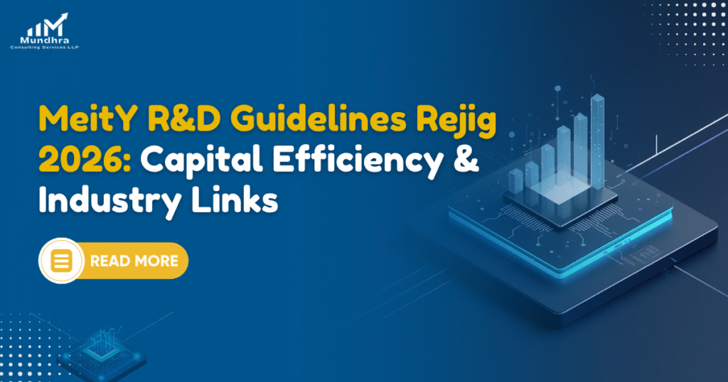 MeitY R&D Guidelines Rejig 2026: Capital Efficiency & Industry Links