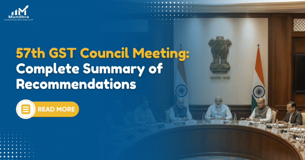 57th GST Council Meeting: Complete Summary of Recommendations